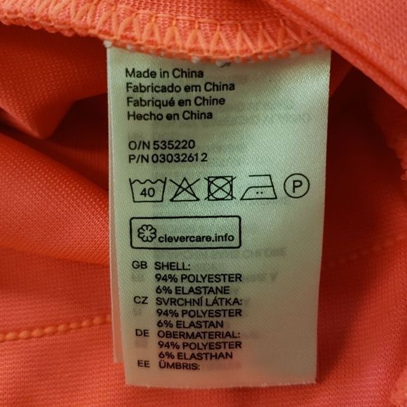 NWT 💟 H&M Florescent Pink Bodyfitting Dress - Picture 11 of 12